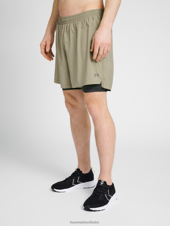 se Hummel män 2-i-1 löparshorts LL40V568 "2-i-1 löparshorts"