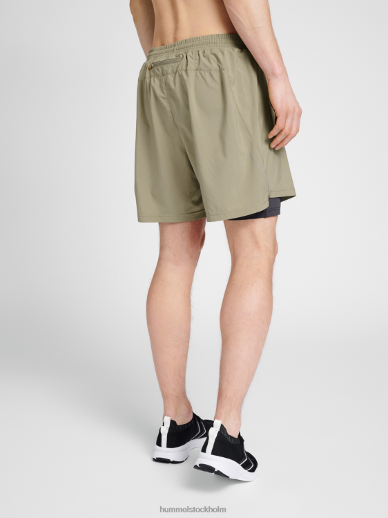 se Hummel män 2-i-1 löparshorts LL40V568 \"2-i-1 löparshorts\"