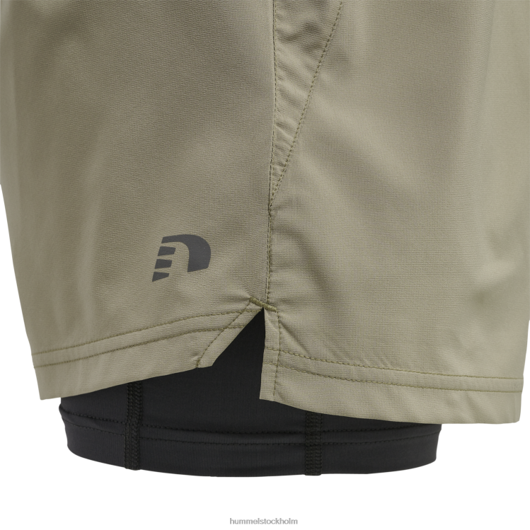 se Hummel män 2-i-1 löparshorts LL40V568 \"2-i-1 löparshorts\"