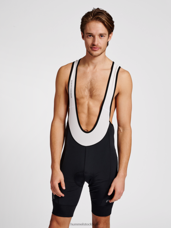 se Hummel män core bike panel bib shorts LL40V384 "haklappshorts"