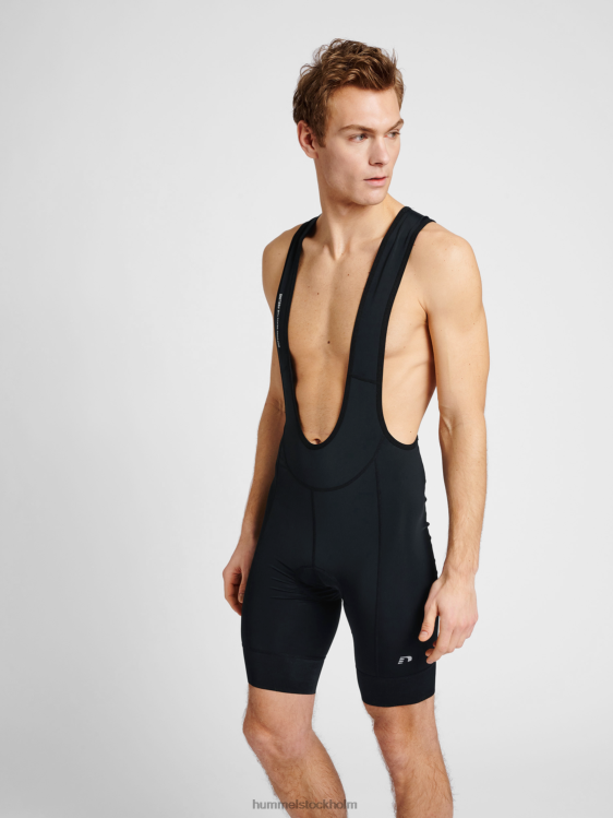 se Hummel män core bike panel bib shorts LL40V588 "haklappshorts"