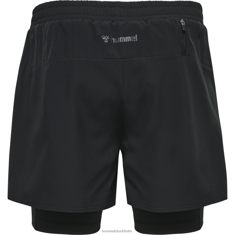 se Hummel män hlmt force 2 i 1 shorts LL40V597 \"shorts\"