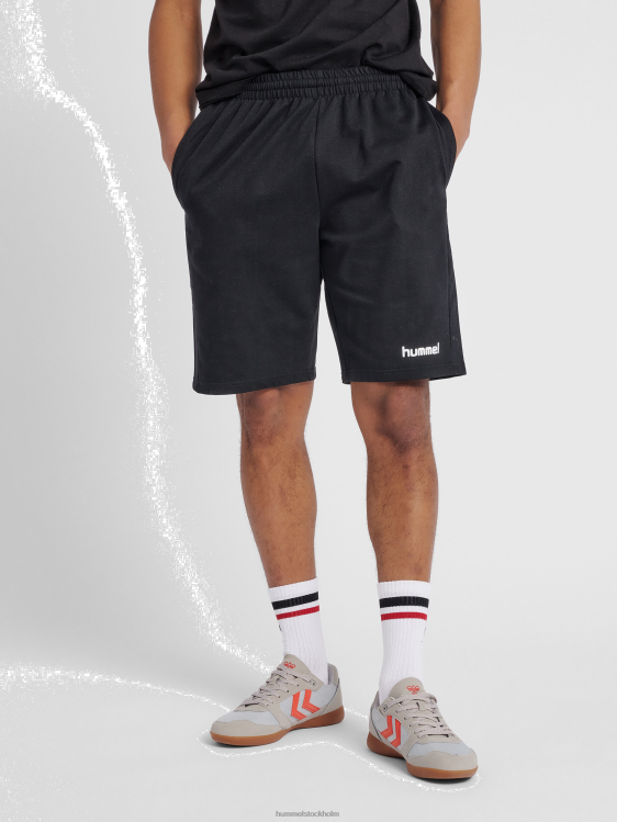 se Hummel män hmlgo bermudashorts i bomull LL40V1326 "Kläder"