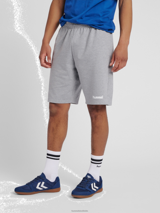 se Hummel män hmlgo bermudashorts i bomull LL40V1380 "Kläder"