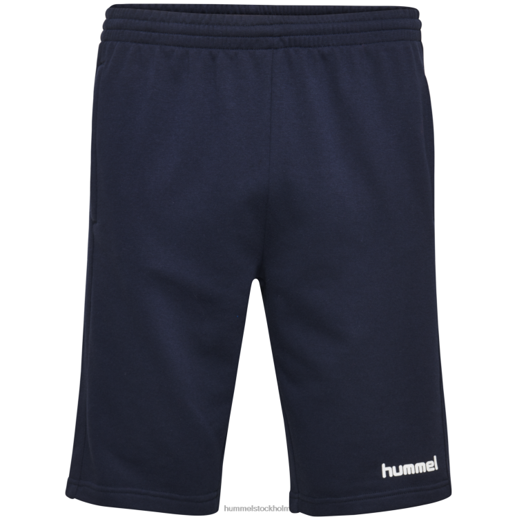 se Hummel män hmlgo bermudashorts i bomull LL40V1401 \"Kläder\"
