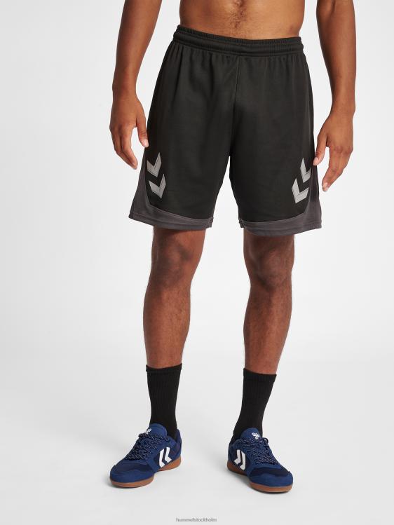 se Hummel män hmllead polyshorts LL40V1207 "träningsshorts"