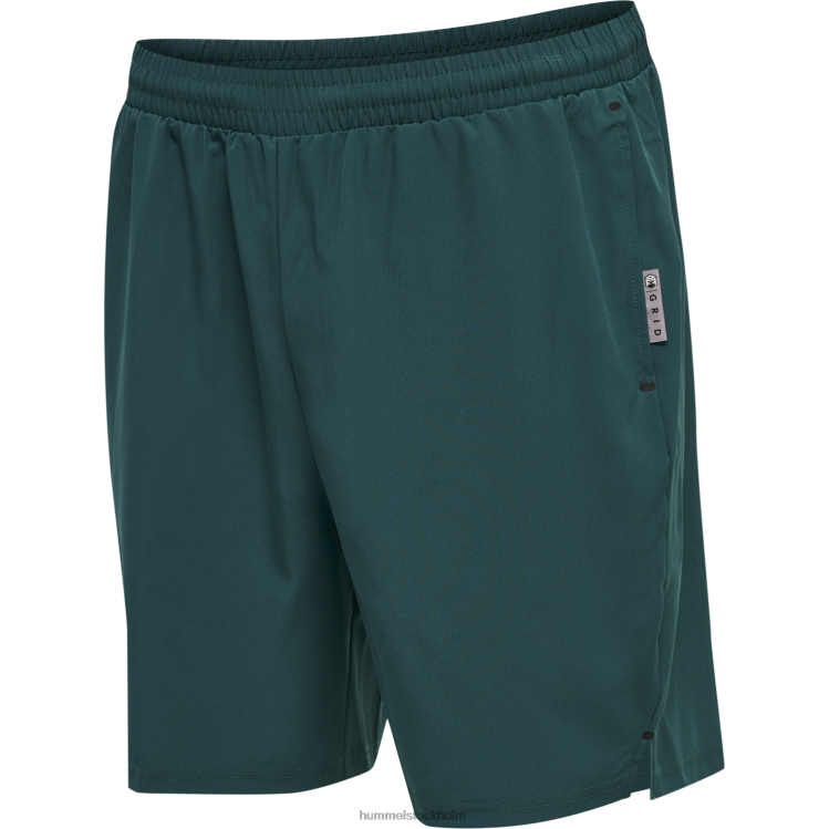 se Hummel män hmlmove grid vävda shorts LL40V133 "shorts i polyesterblandning"