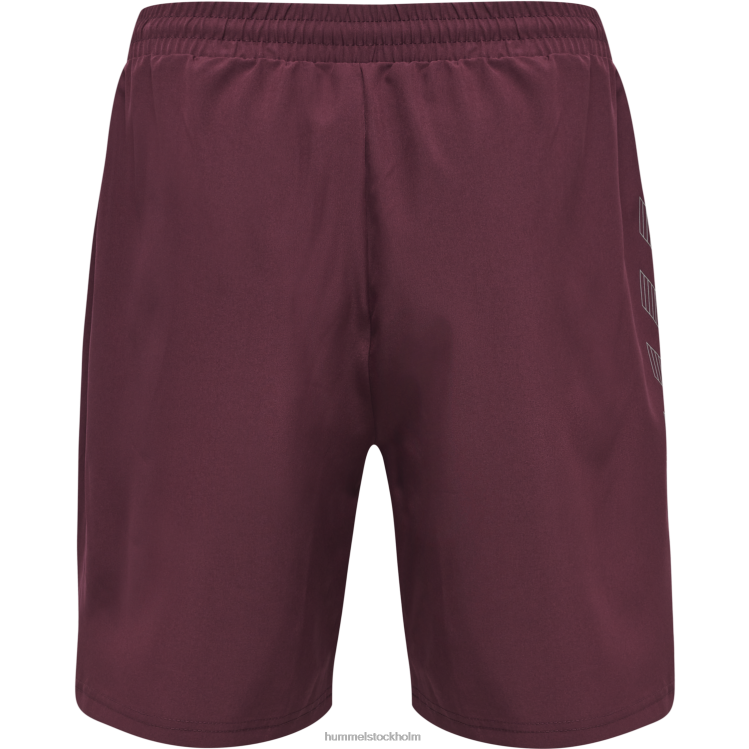 se Hummel män hmlmove grid vävda shorts LL40V169 \"shorts i polyesterblandning\"