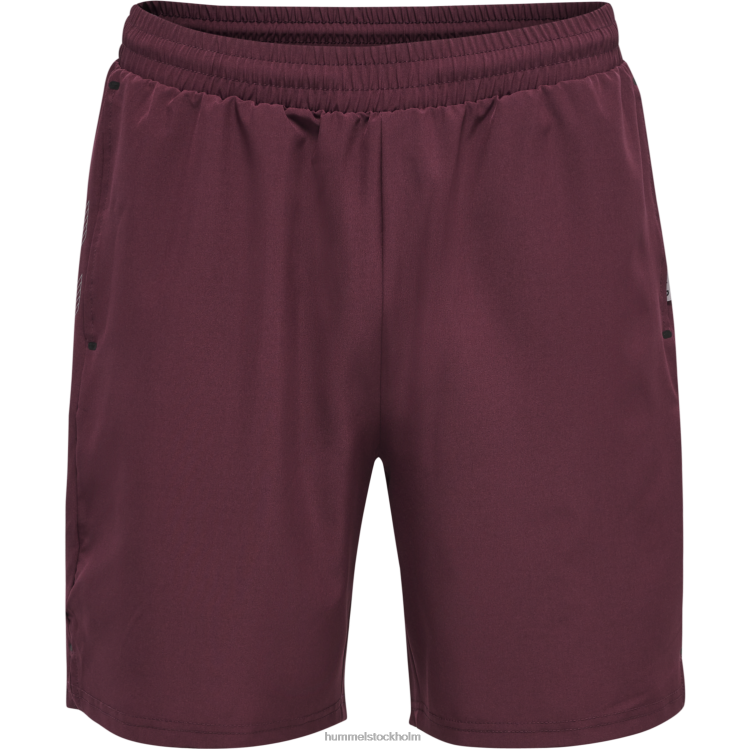 se Hummel män hmlmove grid vävda shorts LL40V169 \"shorts i polyesterblandning\"