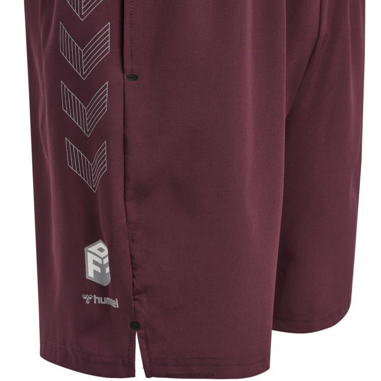 se Hummel män hmlmove grid vävda shorts LL40V169 \"shorts i polyesterblandning\"