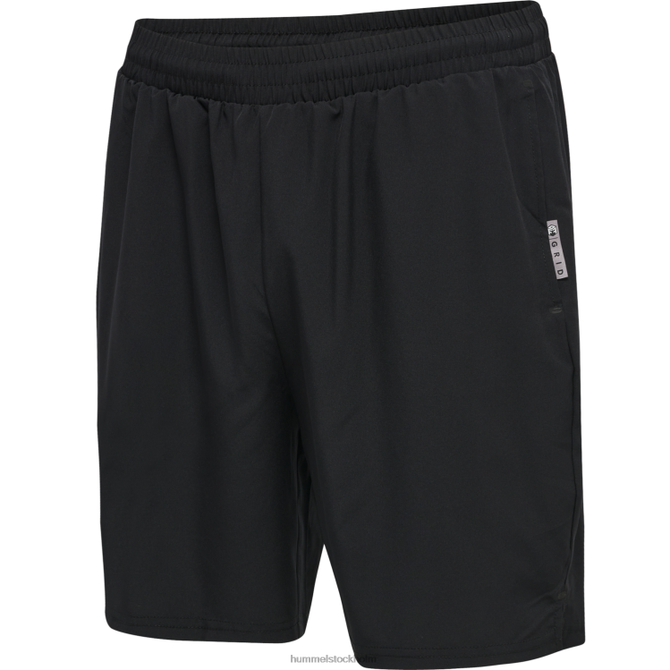 se Hummel män hmlmove grid vävda shorts LL40V288 "shorts i polyesterblandning"