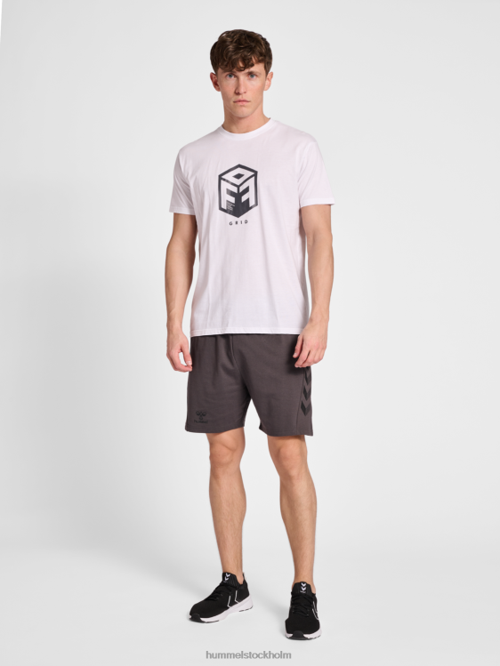 se Hummel män hmloffgrid bomullshorts LL40V400 \"shorts\"