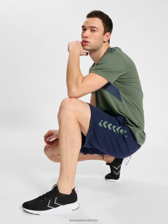 se Hummel män hmlstaltiska bomullshorts LL40V67 \"sportiga shorts\"