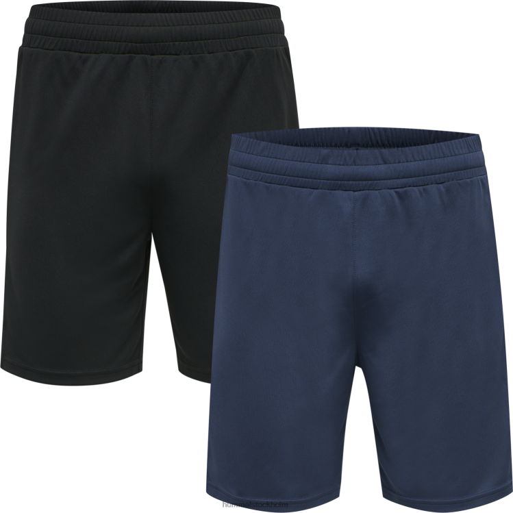 se Hummel män hmlte topaz 2-pack shorts LL40V689 "2-pack shorts"