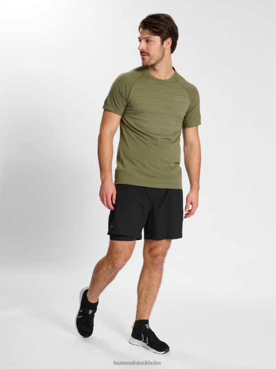 se Hummel män nwldallas shorts 2in1 LL40V102 \"2-i-1 löparshorts\"