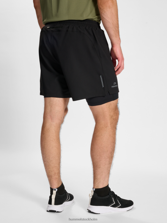 se Hummel män nwldallas shorts 2in1 LL40V102 \"2-i-1 löparshorts\"