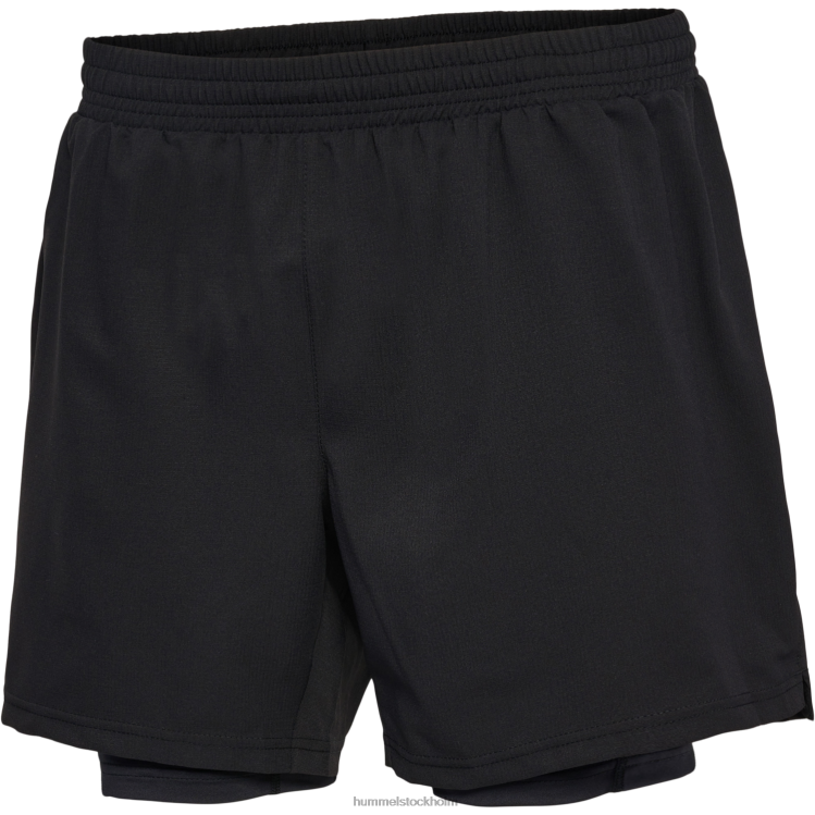 se Hummel män nwldallas shorts 2in1 LL40V102 \"2-i-1 löparshorts\"
