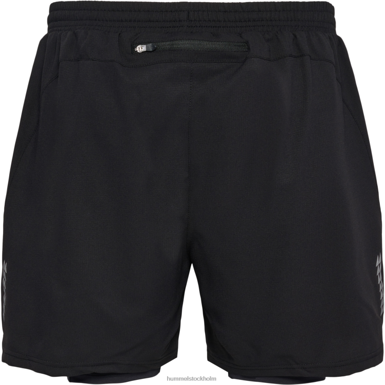 se Hummel män nwldallas shorts 2in1 LL40V102 \"2-i-1 löparshorts\"