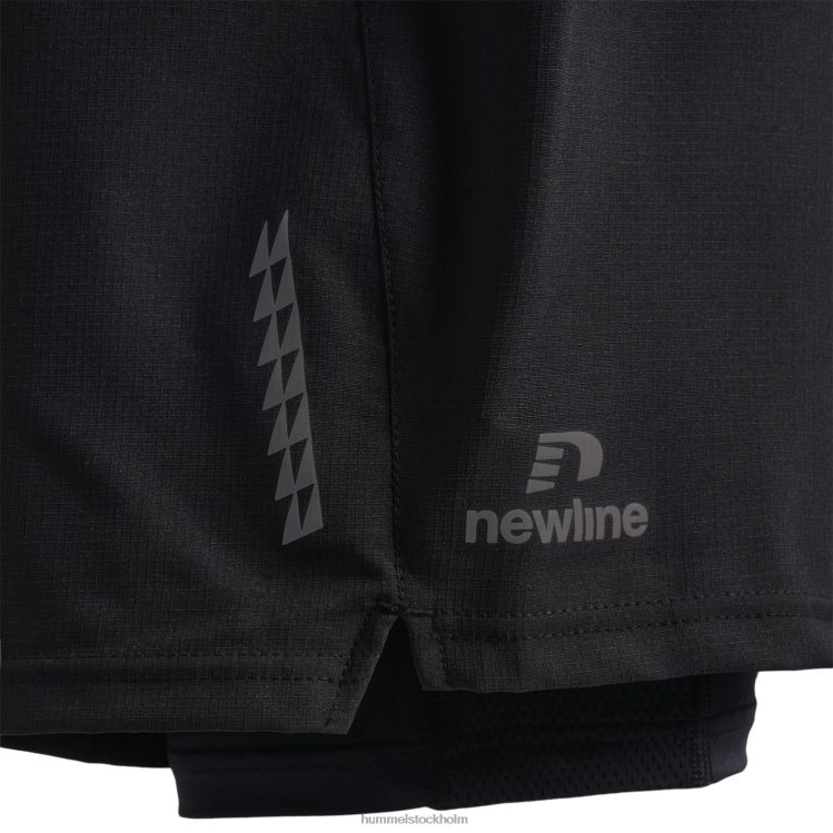 se Hummel män nwldallas shorts 2in1 LL40V102 \"2-i-1 löparshorts\"
