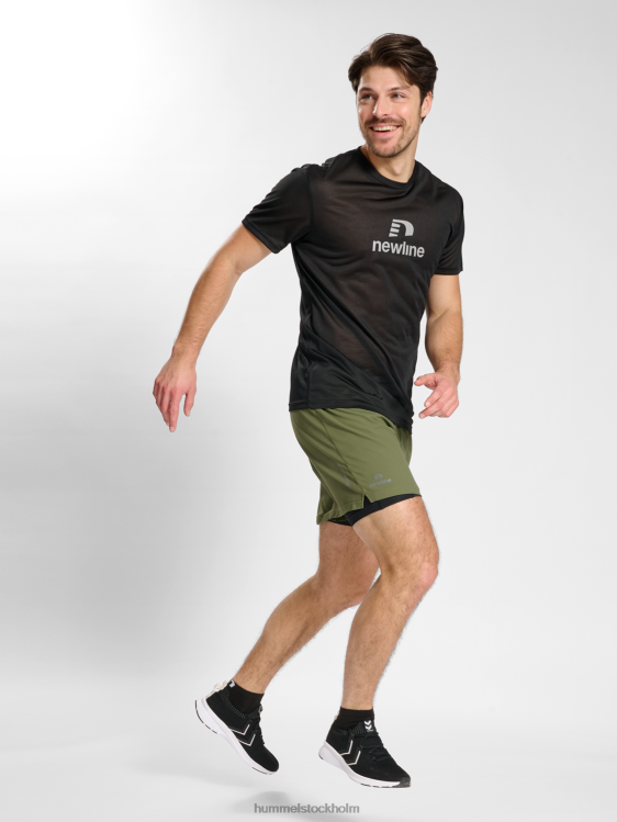 se Hummel män nwldallas shorts 2in1 LL40V151 \"2-i-1 löparshorts\"