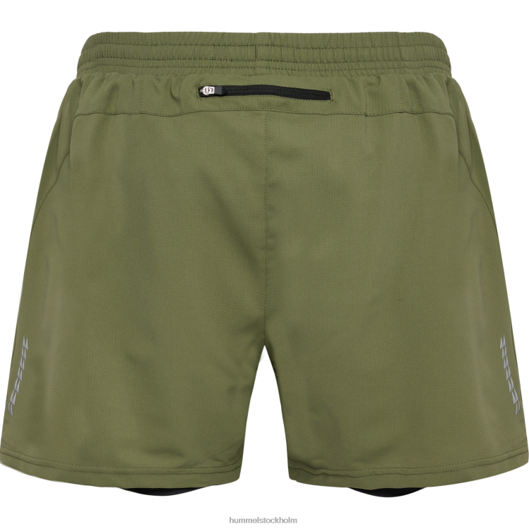 se Hummel män nwldallas shorts 2in1 LL40V151 \"2-i-1 löparshorts\"