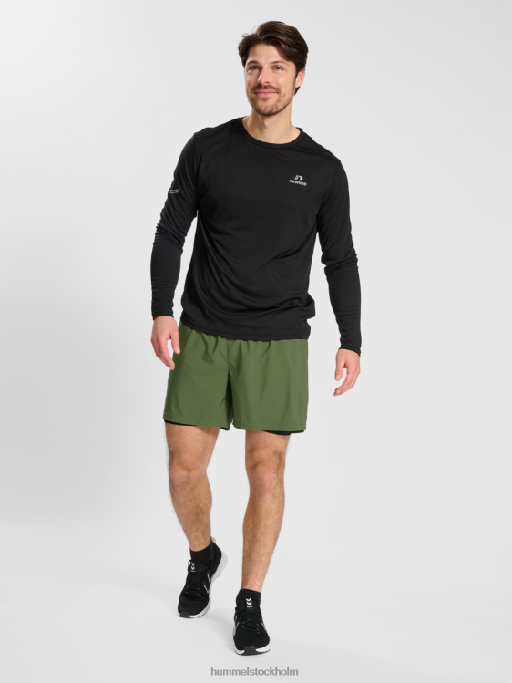 se Hummel män nwldetroit 2in1 shorts LL40V105 \"2-i-1 löparshorts\"