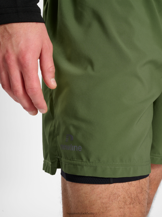 se Hummel män nwldetroit 2in1 shorts LL40V105 \"2-i-1 löparshorts\"