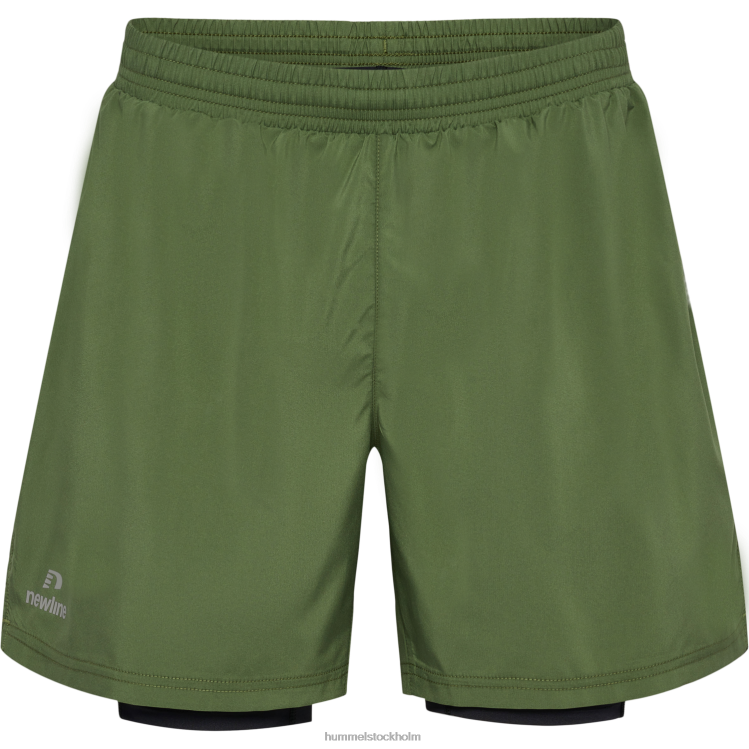 se Hummel män nwldetroit 2in1 shorts LL40V105 \"2-i-1 löparshorts\"