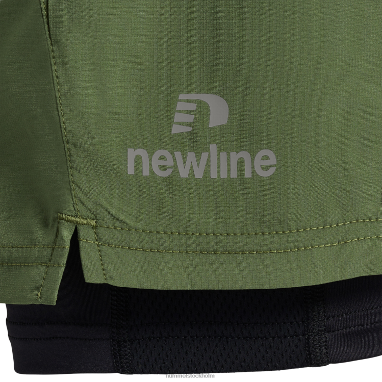 se Hummel män nwldetroit 2in1 shorts LL40V105 \"2-i-1 löparshorts\"