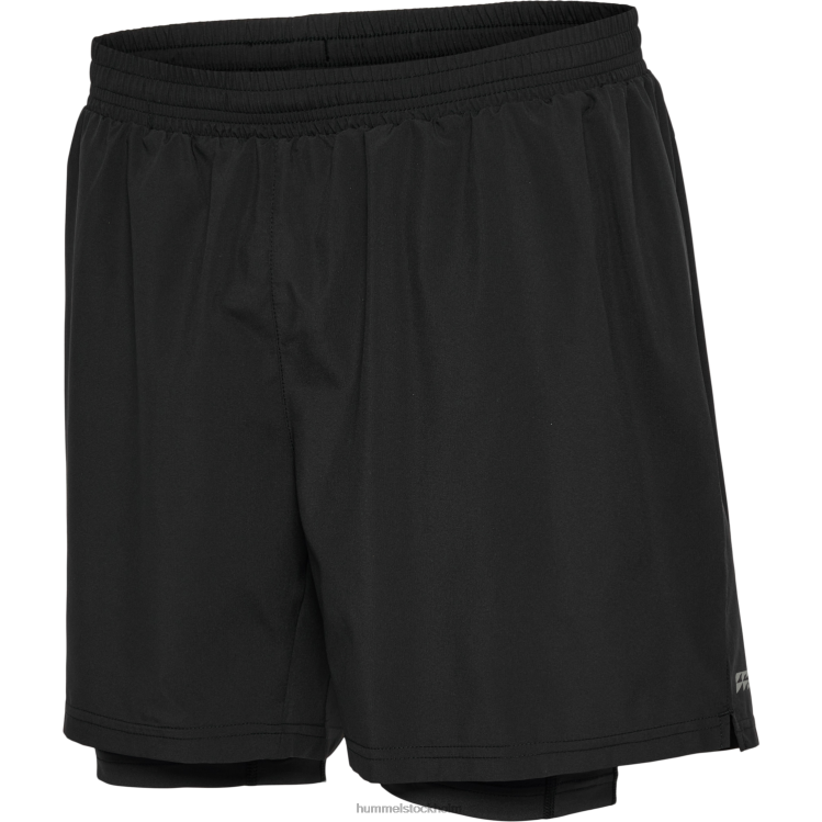 se Hummel män nwldetroit 2in1 shorts LL40V134 \"2-i-1 löparshorts\"