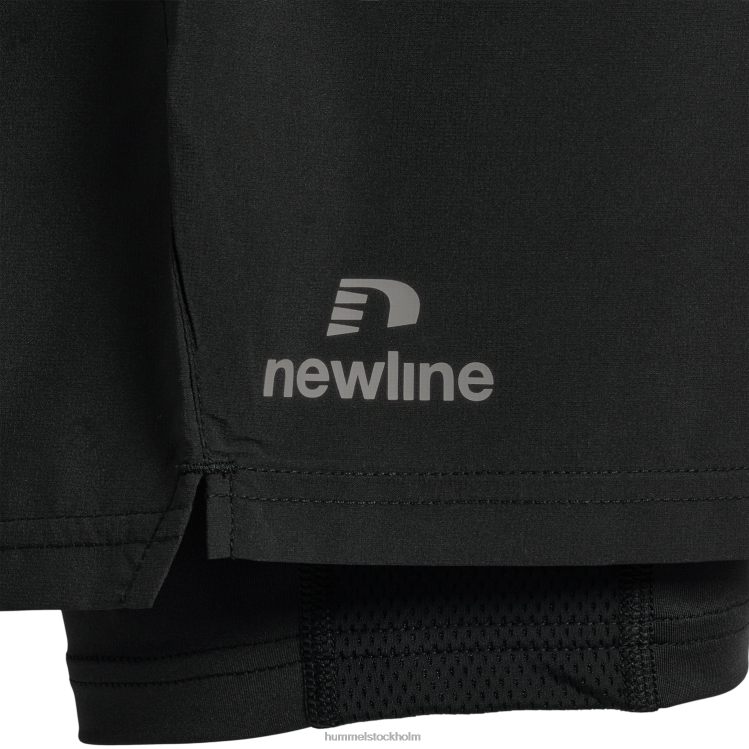 se Hummel män nwldetroit 2in1 shorts LL40V134 \"2-i-1 löparshorts\"