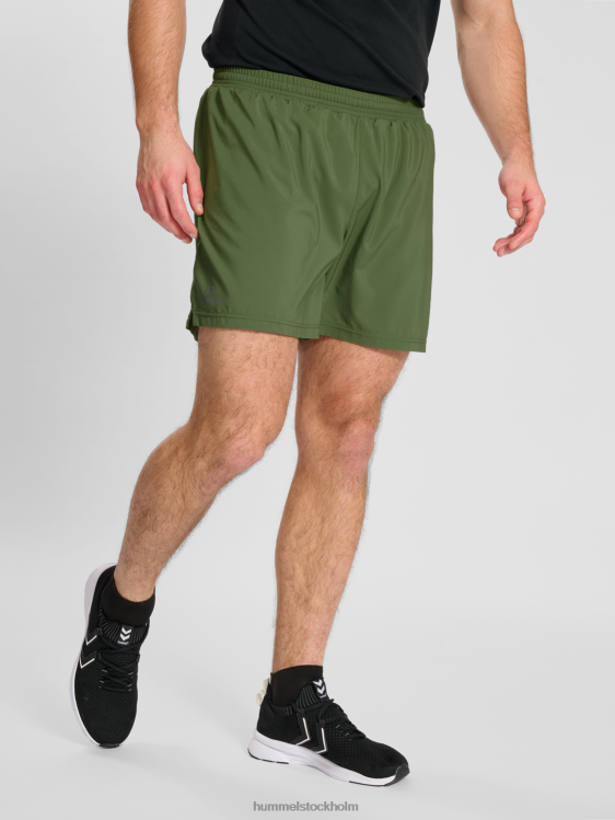 se Hummel män nwldetroit shorts LL40V192 "löparshorts"