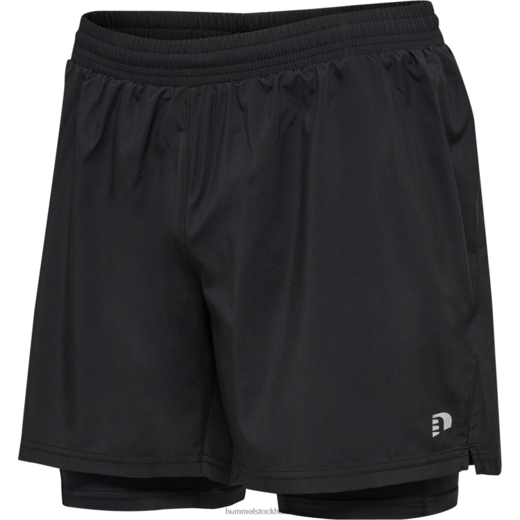 se Hummel män nwlkansas 2-i-1 shorts LL40V277 \"2-i-1 shorts\"