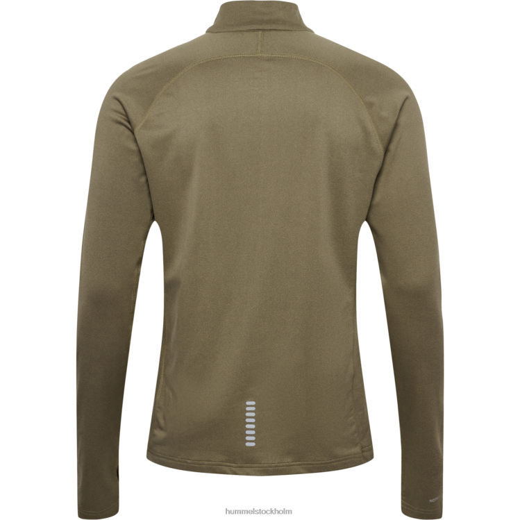 se Hummel män 1/2 dragkedja l/s LL40V707 \"halv dragkedja\"