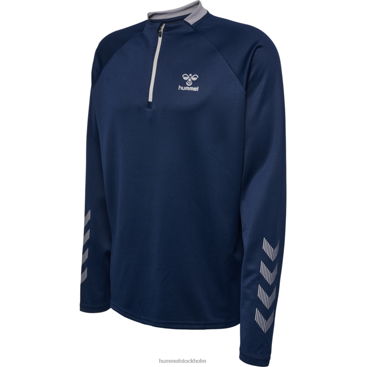 se Hummel män hmlgg12 action half zip sweat LL40V1262 \"topp med halv dragkedja\"