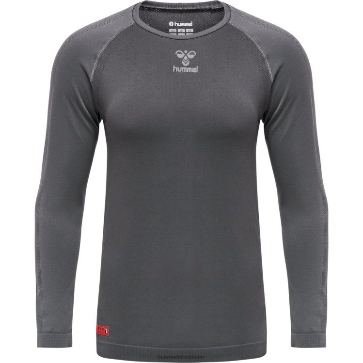 se Hummel män hmlpro rutnät sömlös l/s LL40V511 \"sömlös långärmad topp\"