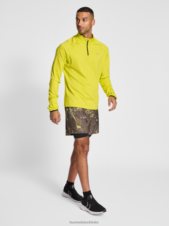 se Hummel män nwllakewood 1/2 zip l/s LL40V321 \"topp\"