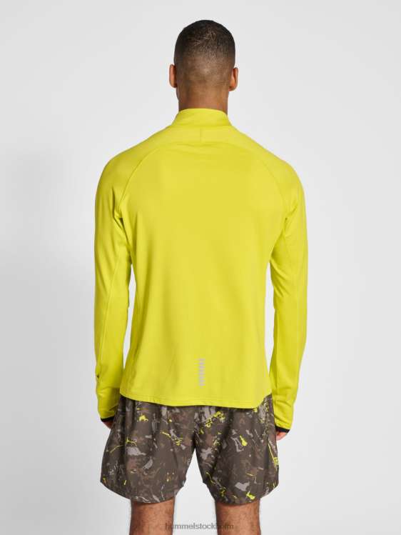 se Hummel män nwllakewood 1/2 zip l/s LL40V321 \"topp\"