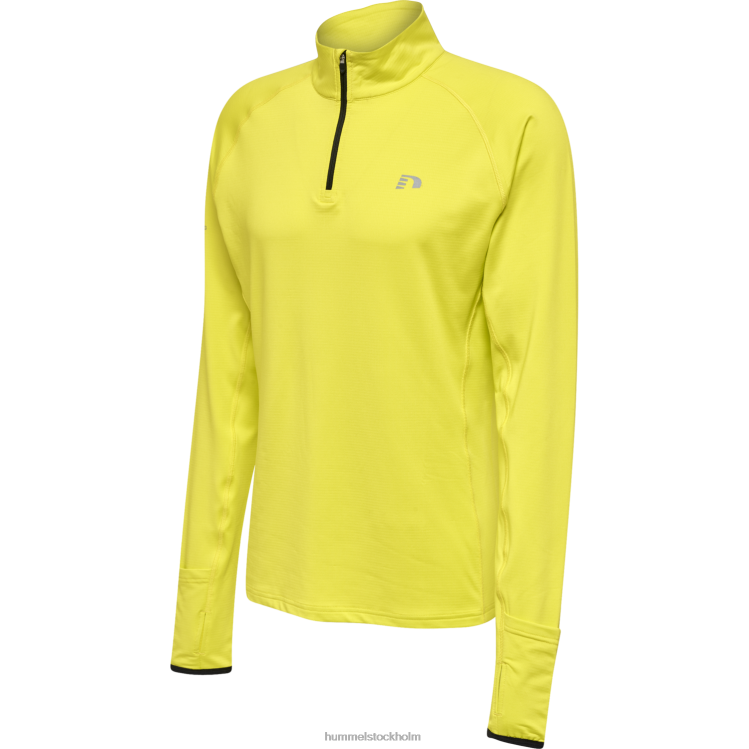 se Hummel män nwllakewood 1/2 zip l/s LL40V321 \"topp\"