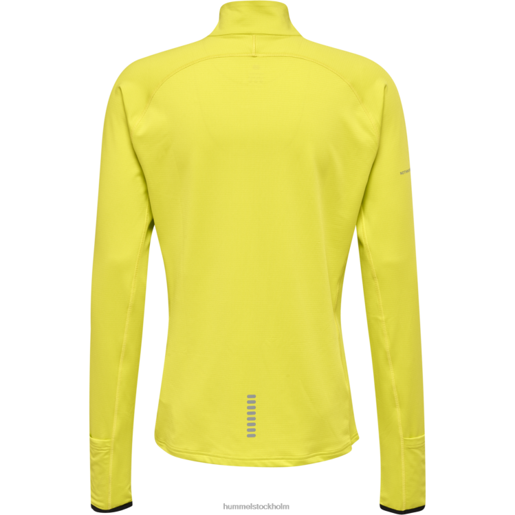 se Hummel män nwllakewood 1/2 zip l/s LL40V321 \"topp\"