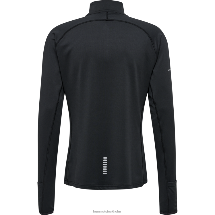 se Hummel män nwllakewood 1/2 zip l/s LL40V327 \"topp\"
