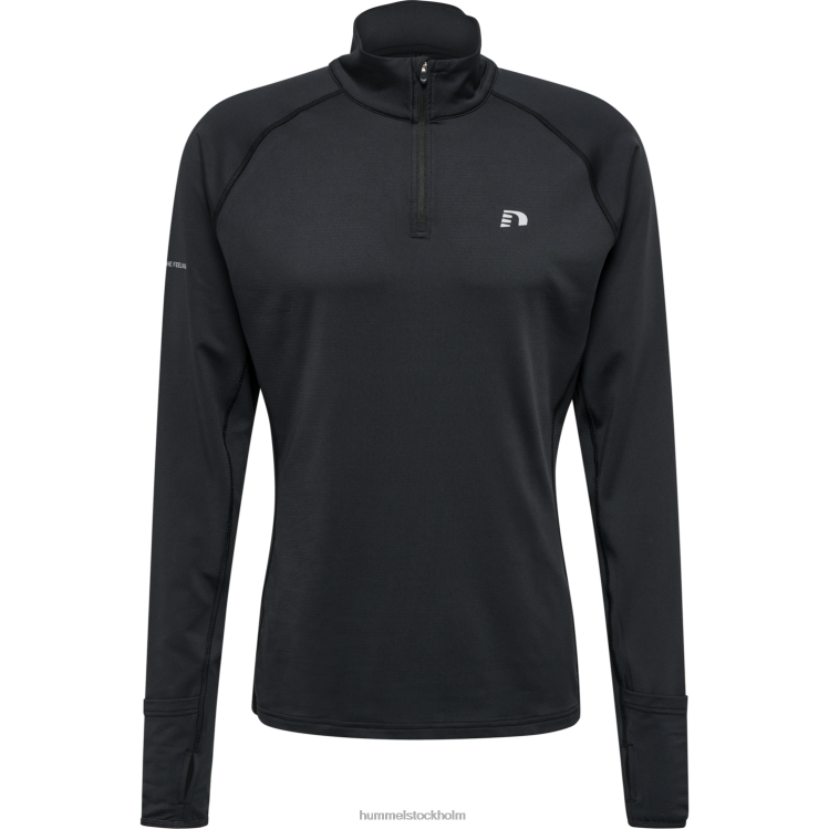 se Hummel män nwllakewood 1/2 zip l/s LL40V327 \"topp\"