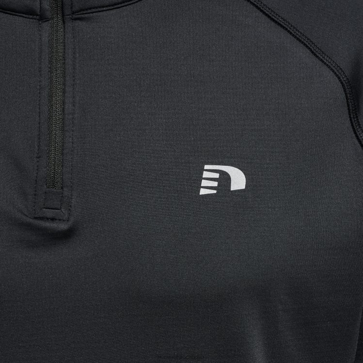 se Hummel män nwllakewood 1/2 zip l/s LL40V327 \"topp\"