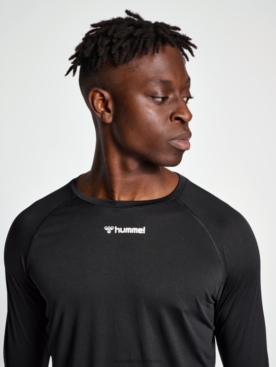 se Hummel män hlmt rosett t-shirt l/s LL40V357 \"långärmad t-shirt\"