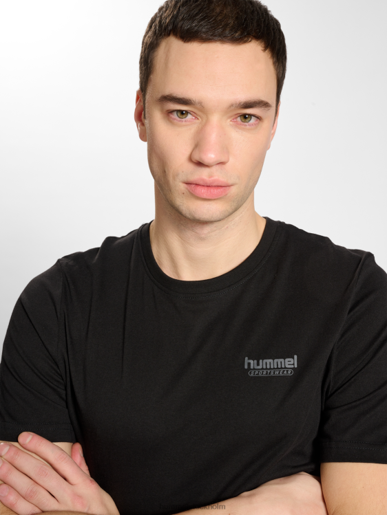 se Hummel män hmlbooster t-shirt LL40V830 \"kortärmad t-shirt\"