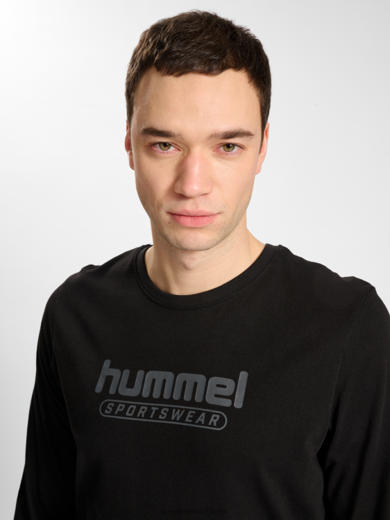 se Hummel män hmlbooster t-shirt ls LL40V140 \"långärmad t-shirt\"