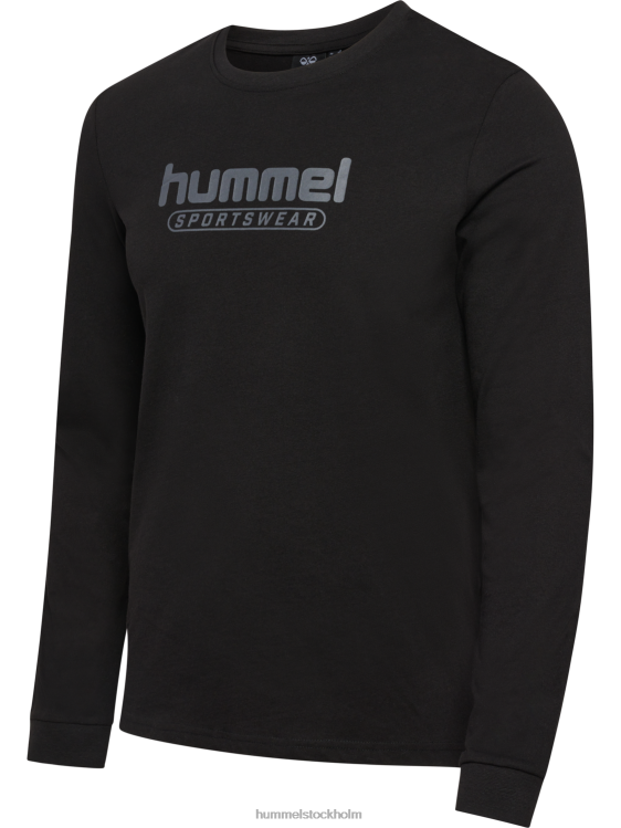 se Hummel män hmlbooster t-shirt ls LL40V140 \"långärmad t-shirt\"