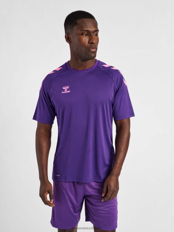 se Hummel män hmlcore xk core poly t-shirt s/s LL40V538 "t-shirt"