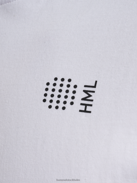 se Hummel män hmlcourt t-shirt i bomull s/s LL40V135 \"lätt sportig t-shirt\"