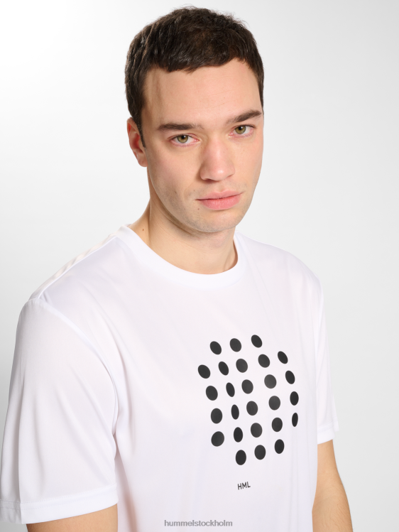 se Hummel män hmlcourt t-shirt s/s LL40V110 \"sportig t-shirt\"